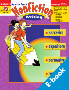 E-book - How to Teach Nonfiction Writing Grades 3-6 (Publishers, Evan-Moor Educational) (z-lib.org)