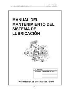 Manual de sistema de lubricacion