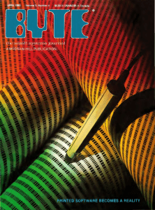 198004 Byte Magazine Vol 05-04 Printed Software