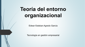 Teoría del entorno organizacional