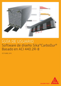 Manual Software Sika CarboDur ACI440 (Sika Perú)
