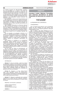 DS N 001-2020-MINAM LMP emisiones atmosféricas plantas industriales cemento cal