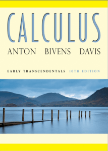 Calculus 10th edition H. Anton