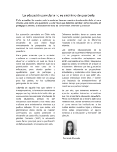 Columna de opinion Fernanda Ahumada.