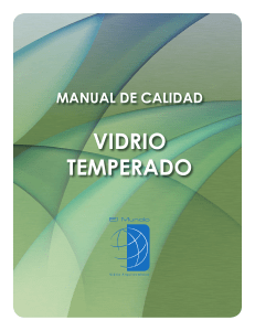MANUAL DE CALIDAD VIDRIO TEMPERADO