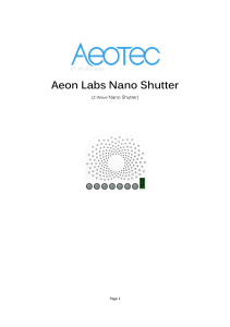Nano Shutter ZW141 - ES