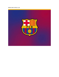 BARCELONA FUTBOL CLUB