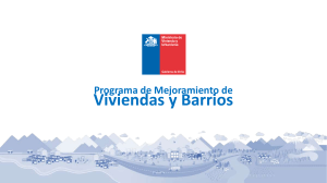 Programa Mejoramiento de Viviendas y Barrios