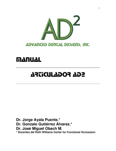 Manual Articulador Ad2 -