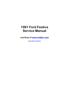 Manual ford festiva 1991