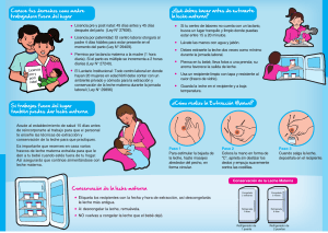 Diptico Extraccion Leche Materna