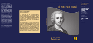 A) El contrato social Jean-Jacques Rousseau
