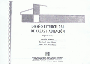DISEÑO ESTRUCTURAL CASA HABITACIÓN GALLO