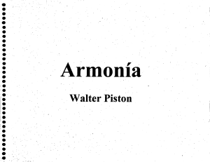 Armonía - Walter Piston