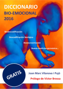 Diccionario Bio-Emocional: Biodescodificación y Bioneuroemoción