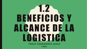 1.2 BENEFICIOS Y ALCANCES DE LA LOGISTICA