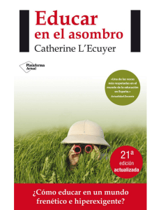 Educar en el asombro (Actual) (Spanish Edition) (Catherine LEcuyer [LEcuyer, Catherine])