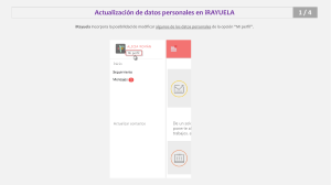 Guia App iRayuela Modificar Datos FINAL
