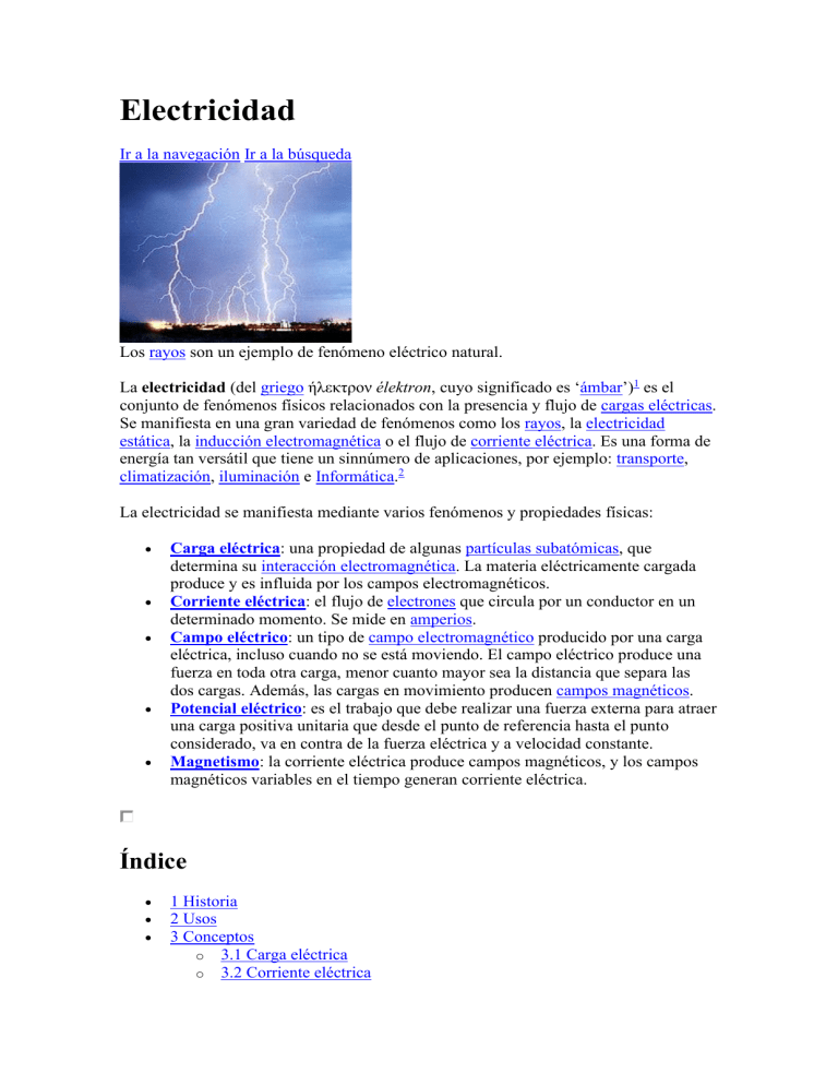 Electricidad
