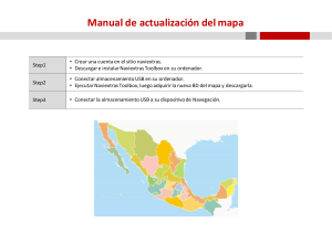 Map update manual Mexico MS300 KMC MEX