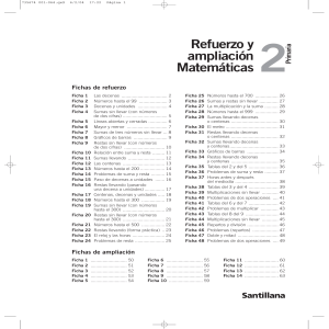 Refuerzo y ampliación de Matemáticas 2º