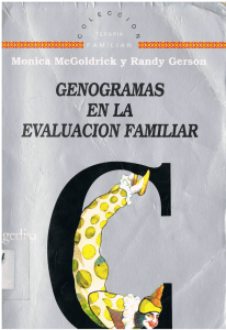 Genogramas en la evaluación familiar  Mc goldrick