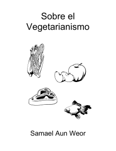 sobre el vegetarianismo, samael aun weor