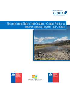 INH, 2013. mejoramiento del sistema de Gestion y control rio Lluta. Informe Final