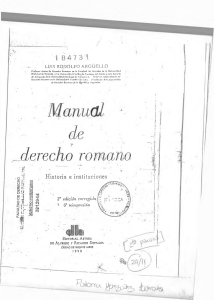 Argüello Manual de Derecho Romano (1)