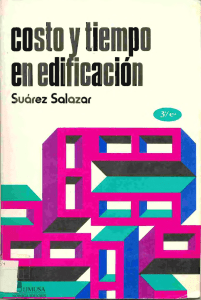 Costo y Tiempo en Edificación, Suarez Salazar ( PDFDrive )