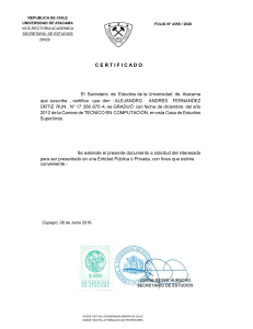 Certificado de Estudios - ALEJANDRO FERNANDEZ
