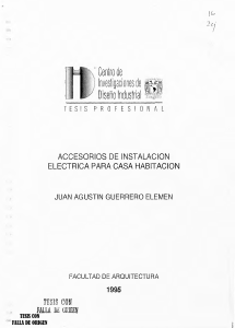 Tesis - Accesorios de instalación eléctrica UNAM