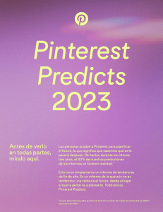 Pinterest Predicts-Report PDF 2023 ES