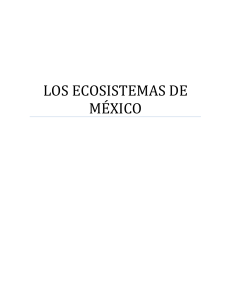 LOS ECOSISTEMAS DE MÉXICO 2