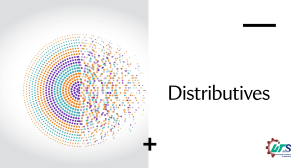Distributives