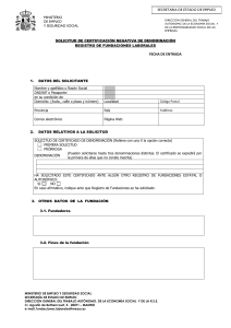 MODELO01 certificacion denominacion FUNDACIONES
