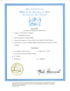 AM General Training Certificate - Marco Padilla - Apostilled (1)