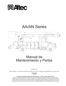 AA55 manual de Mantenimiento