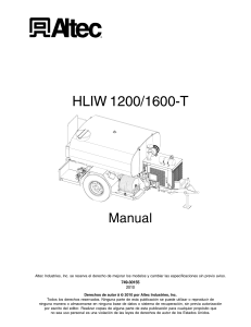 HLIW1200 1600t Manual motor de camión lavador 