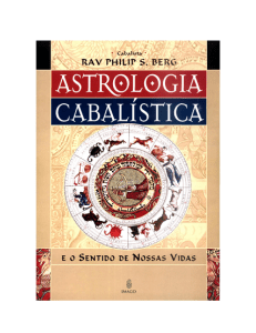 Astrologia Cabalistica - Rav Philip S Berg