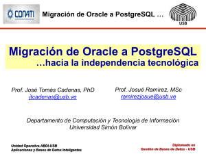 Migración de Oracle a PostgreSQL