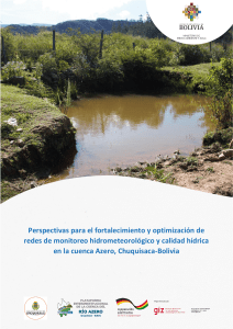 5890 Redes hidrometeorologicas Cuenca Azero  Agosto 2021