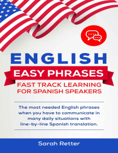 English Easy Phrases Fast Track Learning for Spanish Speakers
