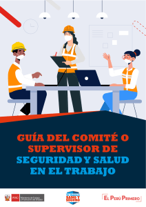 Guía del Comité o Supervisor de Seguridad y Salud en el Trabajo