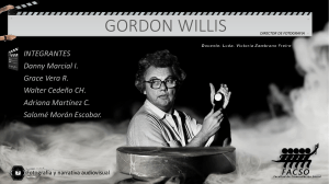 GORDON WILLIS grupo 7