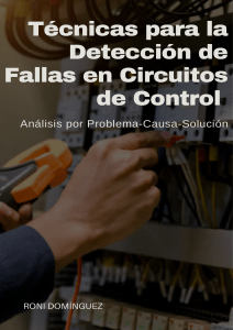4-Reporte de Técnicas para la Detección de Fallas en Circuitos de Control