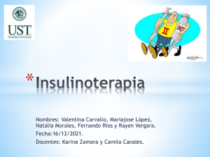 Insulinoterapia UST