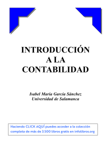 03. Introducción a la Contabilidad autor Isabel María García Sánchez