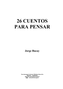 26 CUENTOS PARA PENSAR - JORGE BUCAY