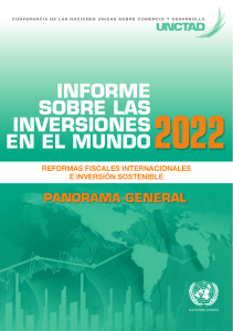 INFORMES SOBRE LAS INVERSIONES EN EL MUNDO 2022